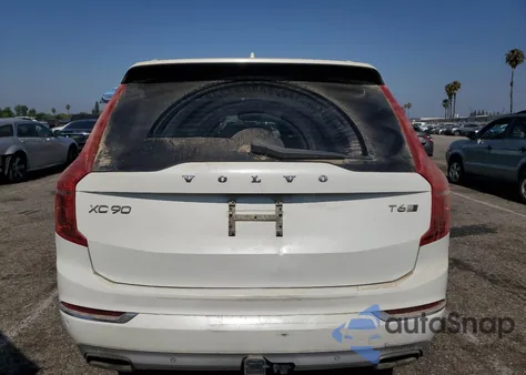 2016 Volvo Xc90 T6 из США, поврежденный, VIN YV4A22PL7G1050888